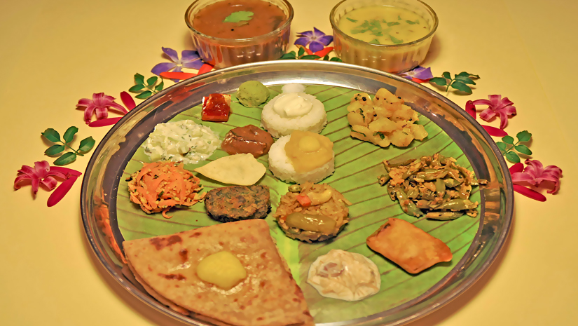 Maharastrian-Thali-Food