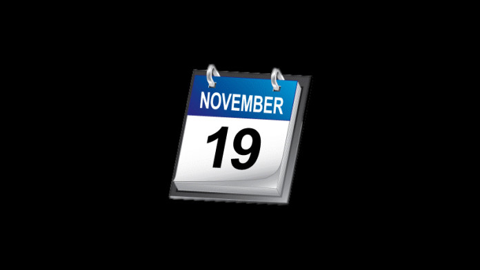 History of November 19 