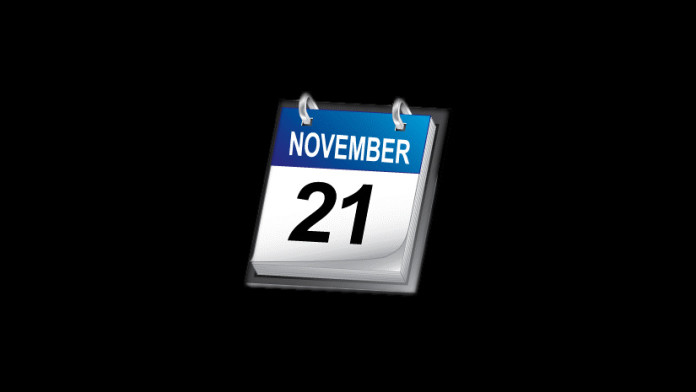 History of November 21 