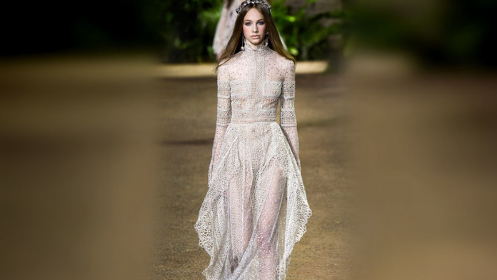 Paris Fashion Week: Elie Saab Runway-Enter India