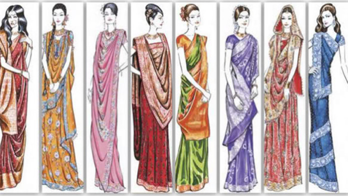 Beautiful Saree Drapes Across India