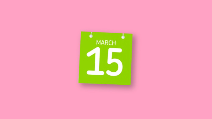 History of March 15