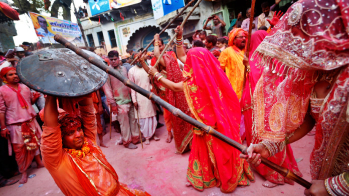 Lathmar Holi ~ Mathura is the place to be!