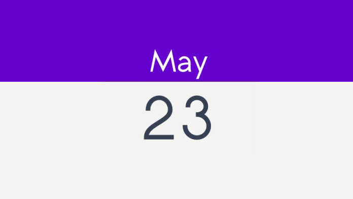 History of May 23