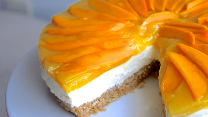 No Bake Mango Cake Recipe