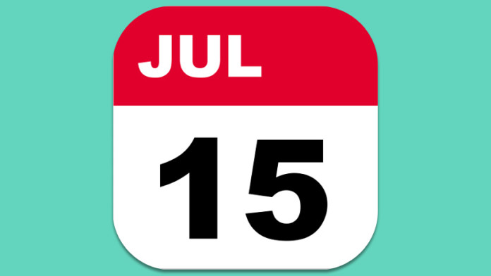 History of July 15