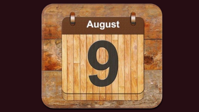 History of August 9