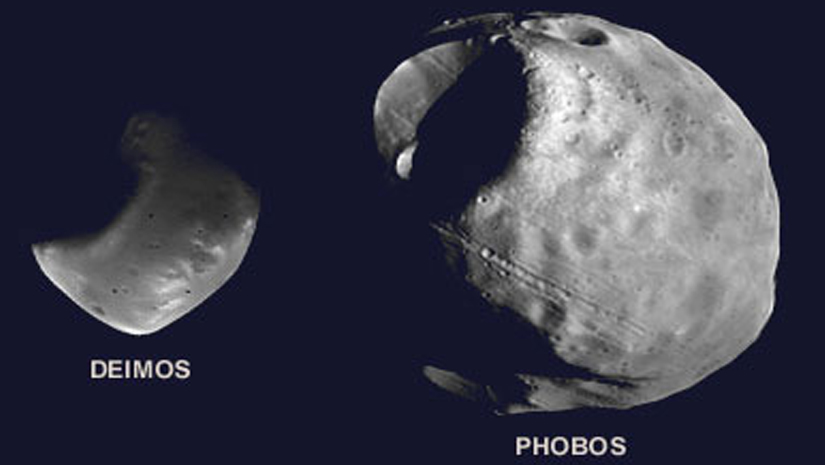Фобос и деймос картинки