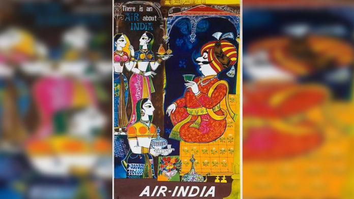 Vintage Air India Posters | Travel Back in Time