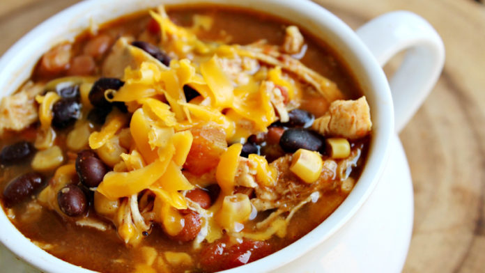 Healthy One Pot: Chicken Taco Soup