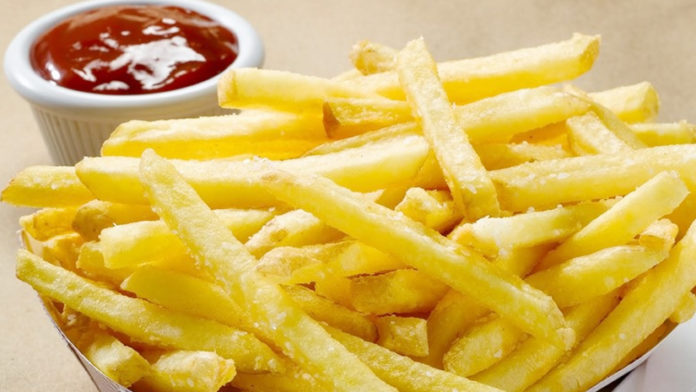 A Perfect Plate of French Fries |Crispy with Tender Center