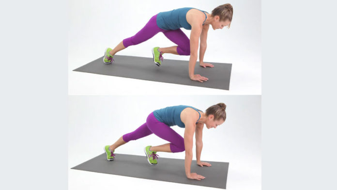 Mountain Climbers For 30 Seconds