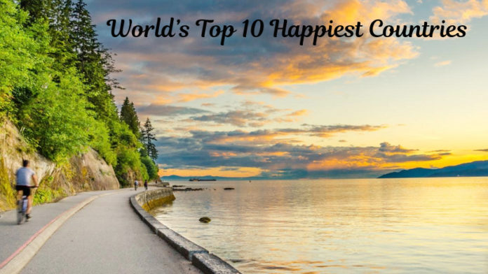 happiest countries