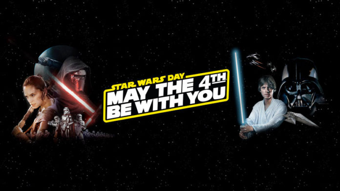 Happy Star Wars Day! May The Fourth Be With You!