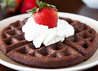 Waffle-Brownie