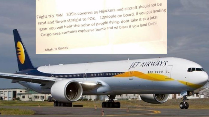 Man-Faked-Jet-Airways-Fligh