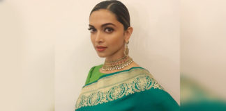 Deepika-Padukone-Looks-Magnificent-In-Green-Sari