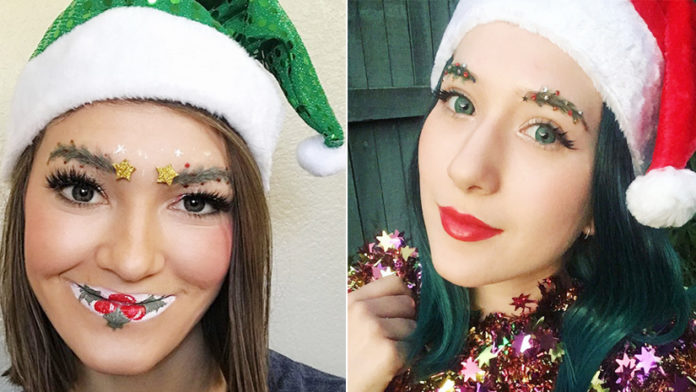 Christmas Themed Beauty Makeover Is The Latest Trend!