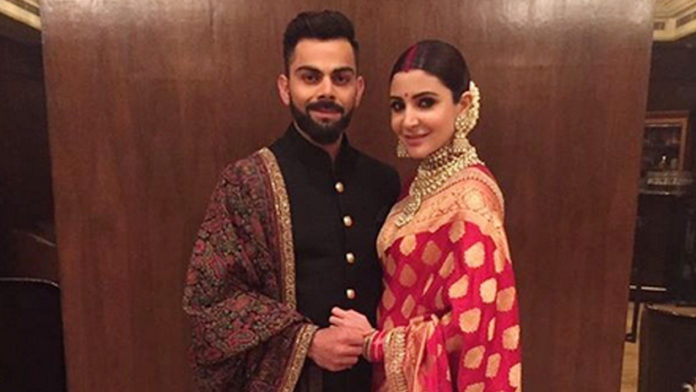 Virat Kohli And Anushka Sharma’s Royal Reception Pictures Are Here And They Are Beautiful!