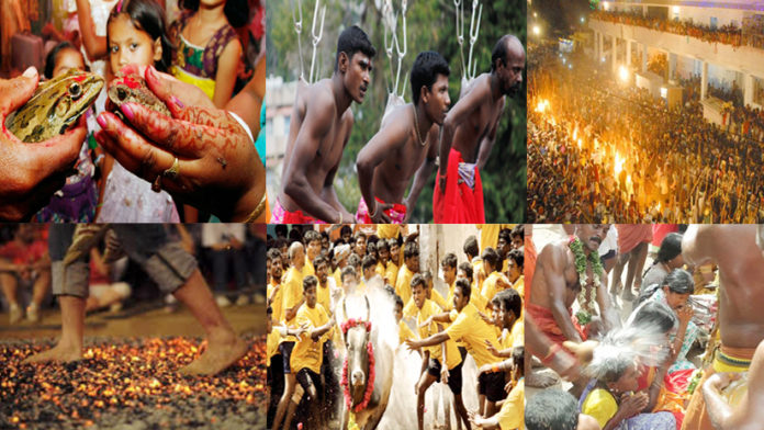 Some Bizzare Rituals and festivals from India