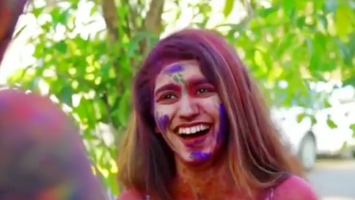 Forget Wink Video, Priya’s Expressions whereas taking part in Holi along with Sakht Laundas