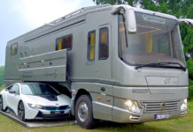 Striking Motor Home