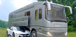 Striking Motor Home